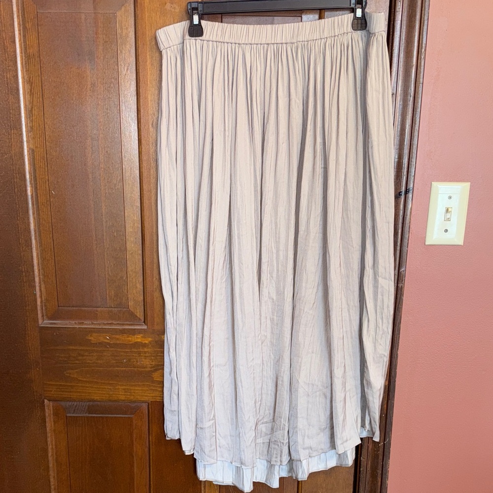 Philosophy Cream Maxi Skirt